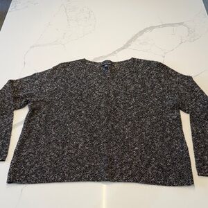 Eileen Fisher organic linen and cotton sweater